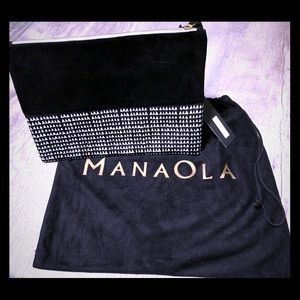 NWT Suede Manaola Clutch